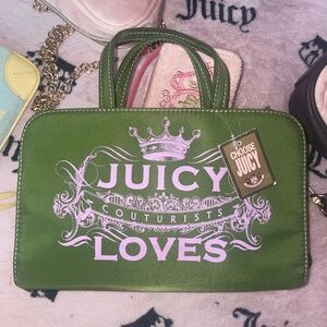 brand new juicy couture makeup bag